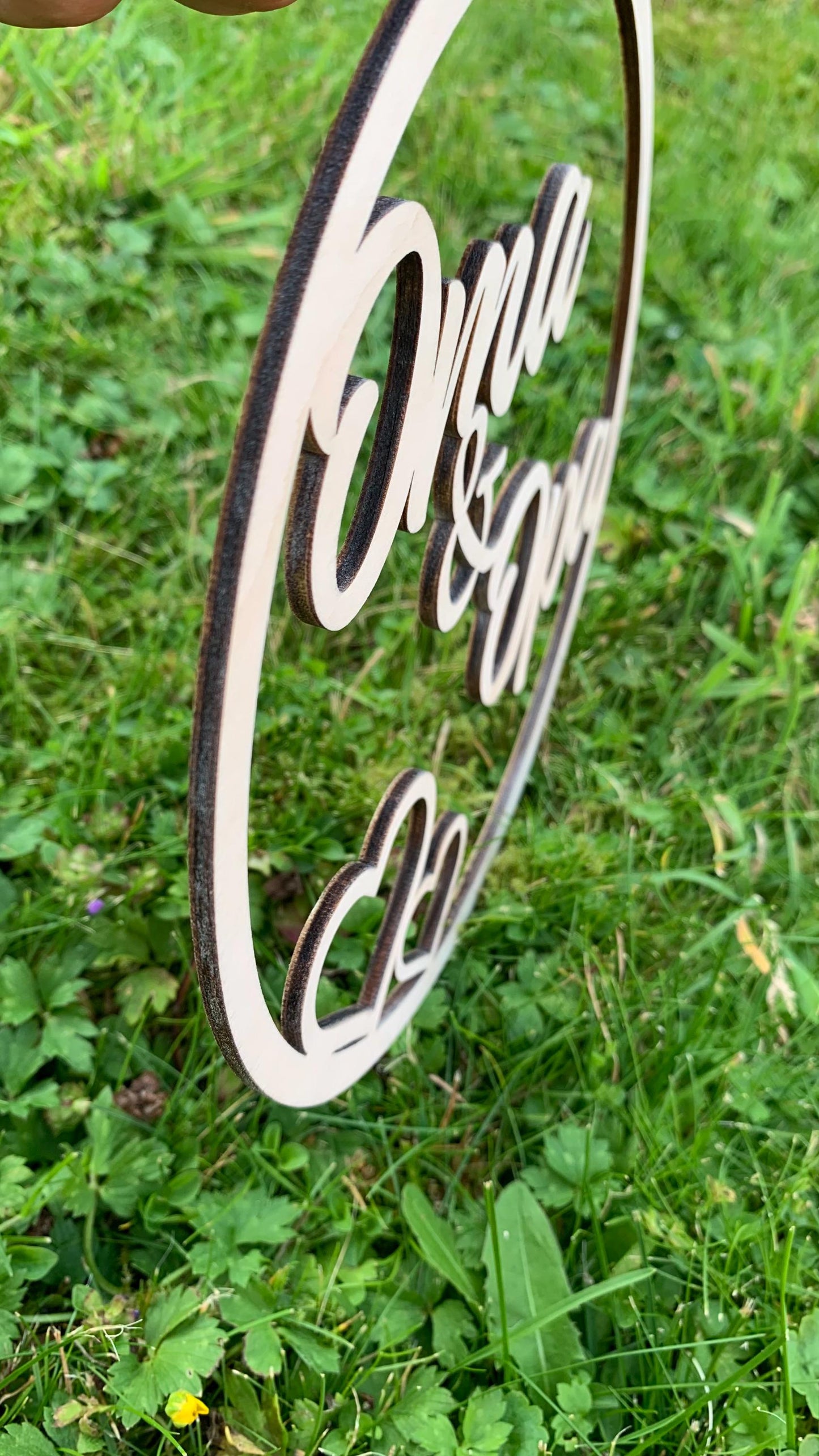 Oma & Opa Schild aus Holz in Verschiedenen Größen. Als Geschenk zur Geburt oder Verkündung der Schwangerschaft.